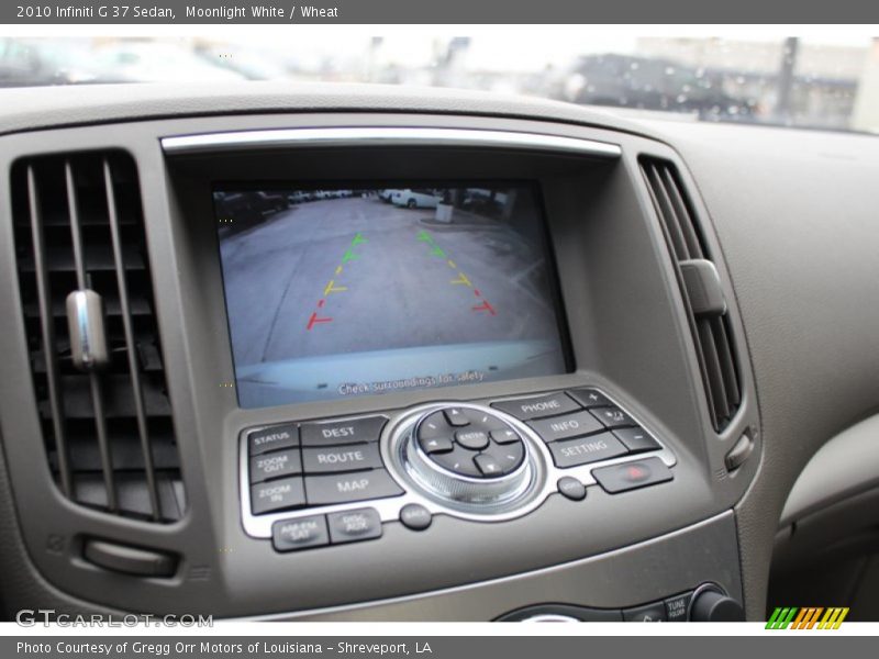 Moonlight White / Wheat 2010 Infiniti G 37 Sedan