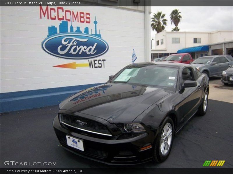 Black / Stone 2013 Ford Mustang V6 Coupe