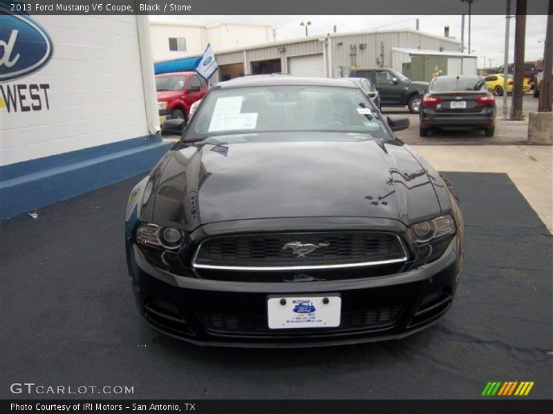 Black / Stone 2013 Ford Mustang V6 Coupe