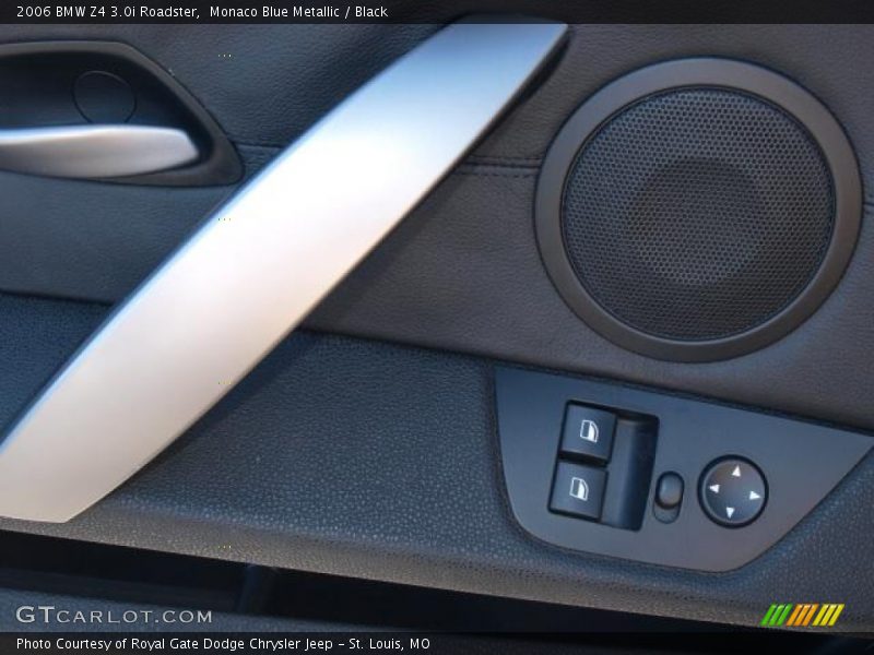 Monaco Blue Metallic / Black 2006 BMW Z4 3.0i Roadster