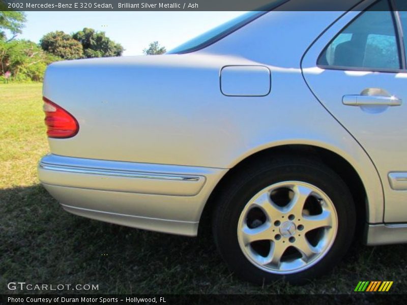 Brilliant Silver Metallic / Ash 2002 Mercedes-Benz E 320 Sedan
