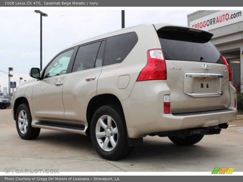 Savannah Beige Metallic / Ivory 2008 Lexus GX 470