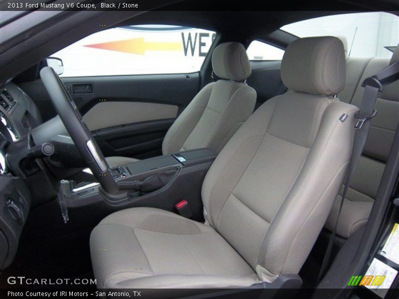Black / Stone 2013 Ford Mustang V6 Coupe