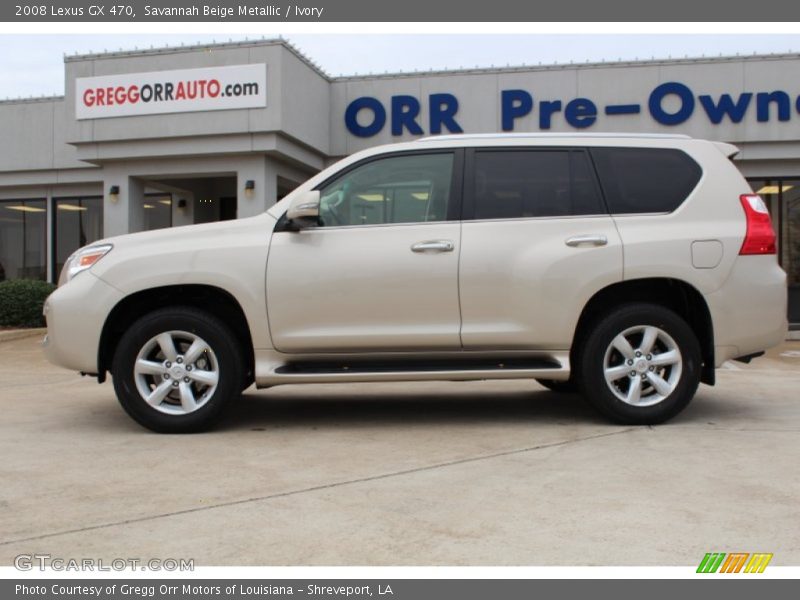 Savannah Beige Metallic / Ivory 2008 Lexus GX 470