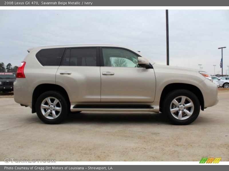 Savannah Beige Metallic / Ivory 2008 Lexus GX 470