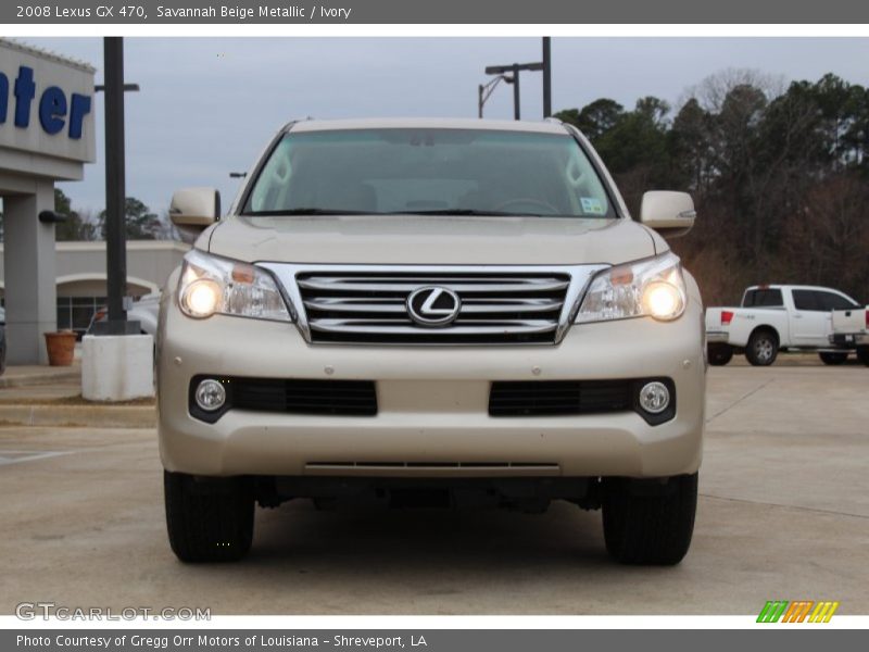 Savannah Beige Metallic / Ivory 2008 Lexus GX 470