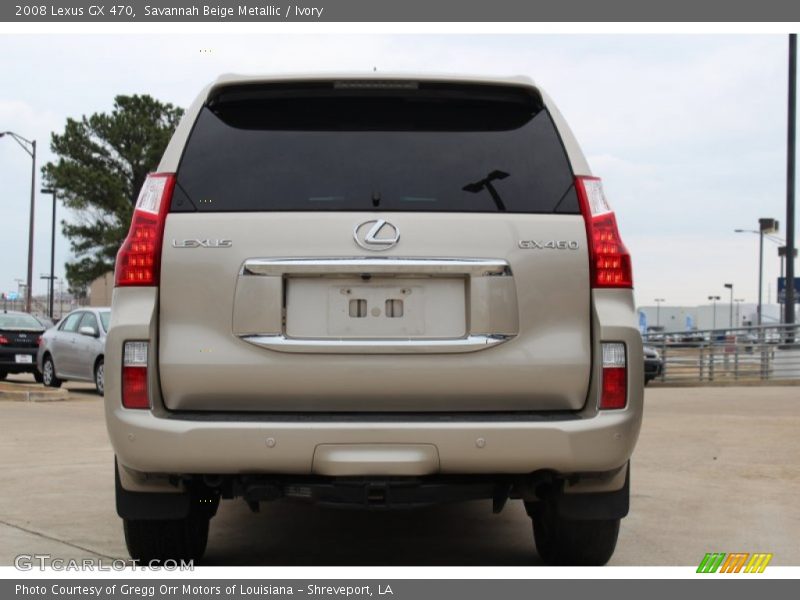 Savannah Beige Metallic / Ivory 2008 Lexus GX 470