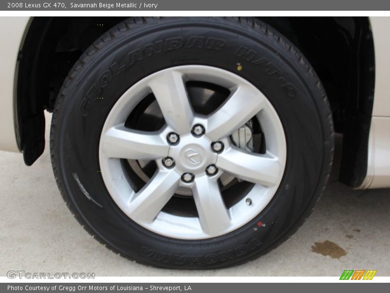 Savannah Beige Metallic / Ivory 2008 Lexus GX 470