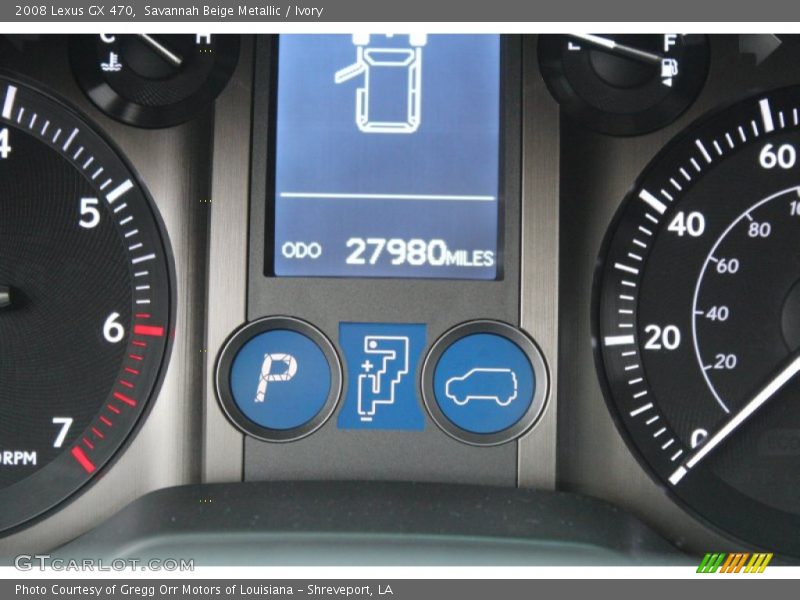 Savannah Beige Metallic / Ivory 2008 Lexus GX 470