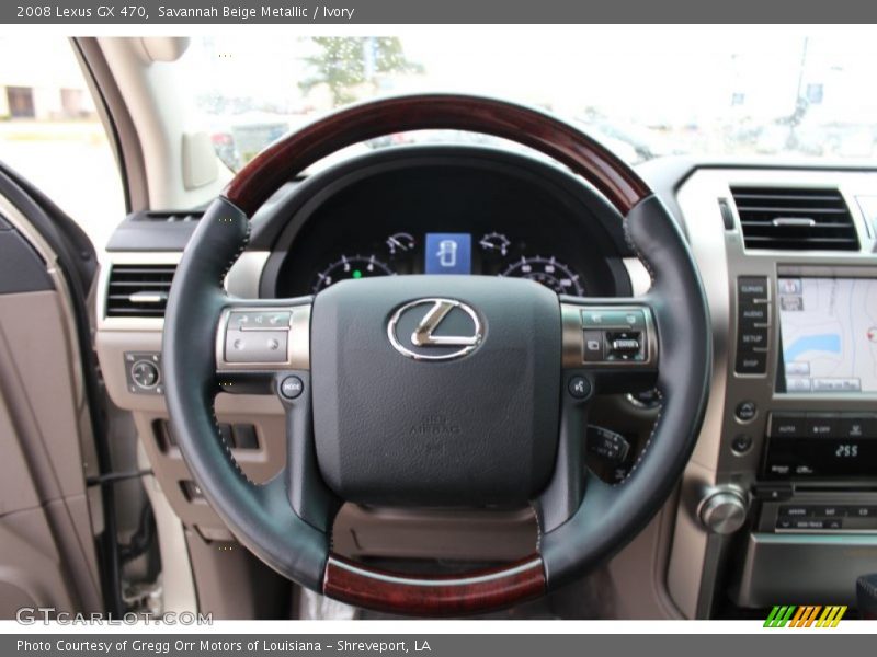Savannah Beige Metallic / Ivory 2008 Lexus GX 470