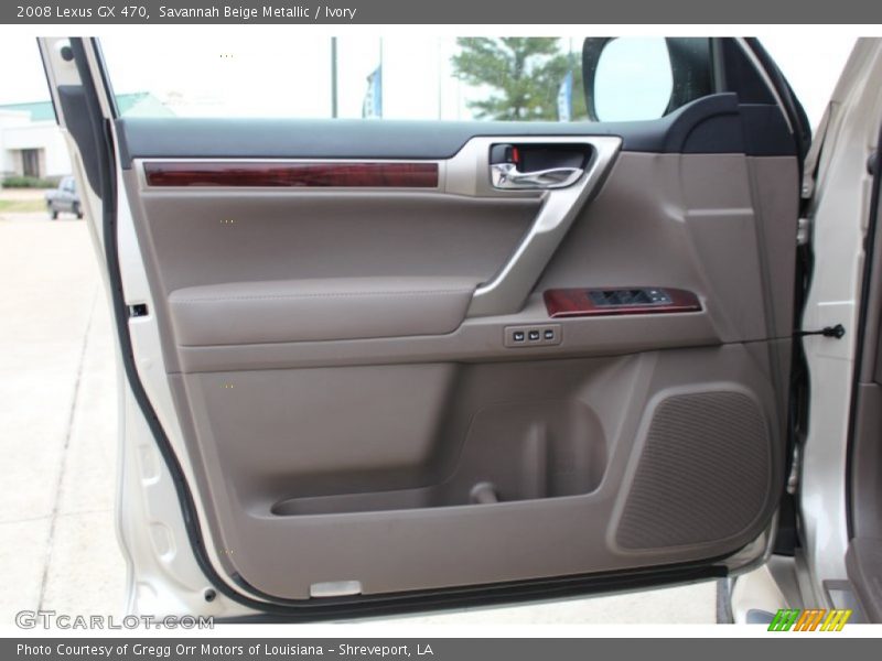 Savannah Beige Metallic / Ivory 2008 Lexus GX 470