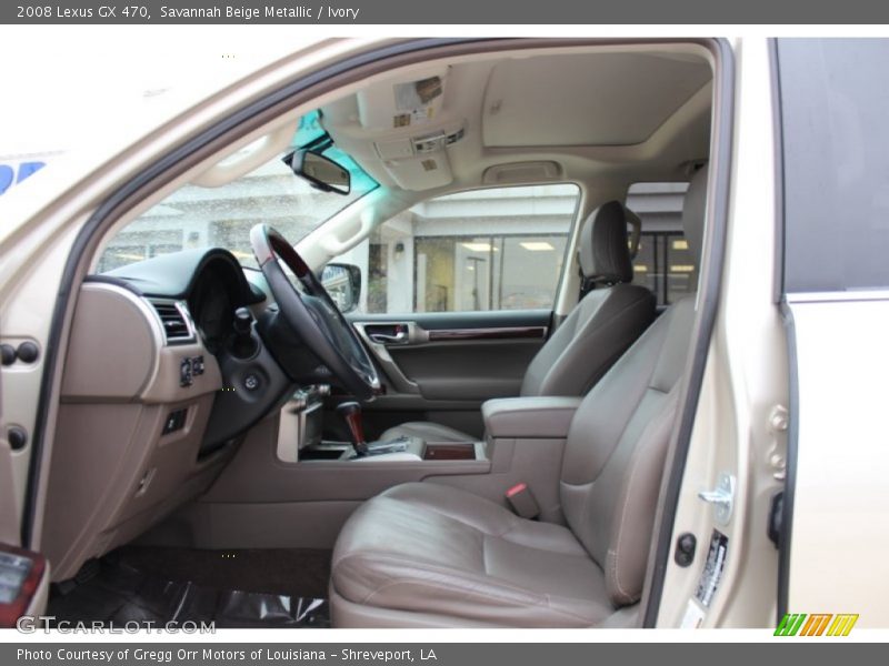 Savannah Beige Metallic / Ivory 2008 Lexus GX 470