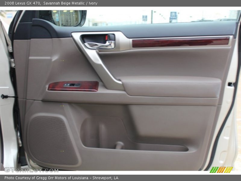 Savannah Beige Metallic / Ivory 2008 Lexus GX 470