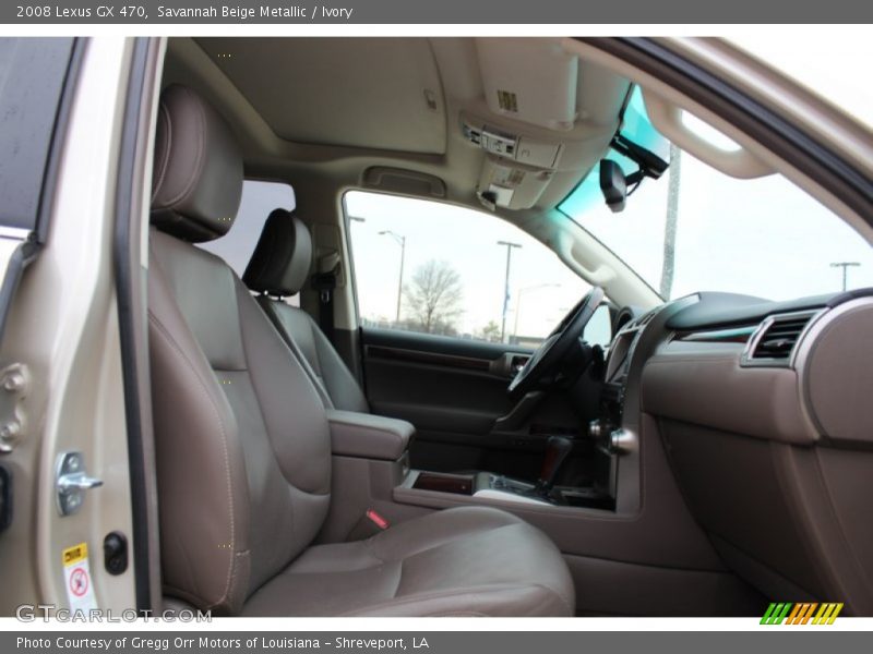Savannah Beige Metallic / Ivory 2008 Lexus GX 470