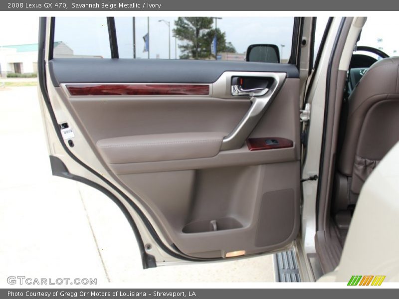 Savannah Beige Metallic / Ivory 2008 Lexus GX 470