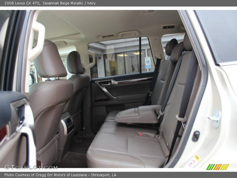 Savannah Beige Metallic / Ivory 2008 Lexus GX 470