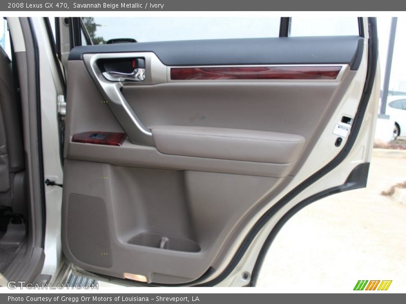 Savannah Beige Metallic / Ivory 2008 Lexus GX 470