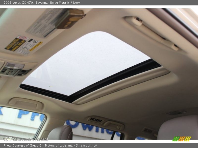 Savannah Beige Metallic / Ivory 2008 Lexus GX 470