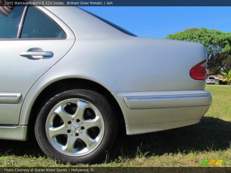 Brilliant Silver Metallic / Ash 2002 Mercedes-Benz E 320 Sedan