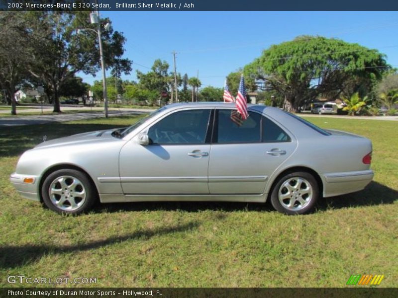 Brilliant Silver Metallic / Ash 2002 Mercedes-Benz E 320 Sedan