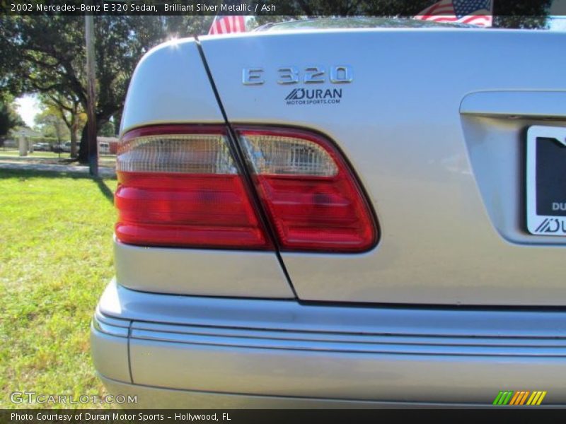 Brilliant Silver Metallic / Ash 2002 Mercedes-Benz E 320 Sedan