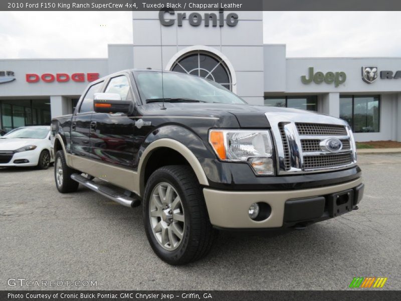 Tuxedo Black / Chapparal Leather 2010 Ford F150 King Ranch SuperCrew 4x4