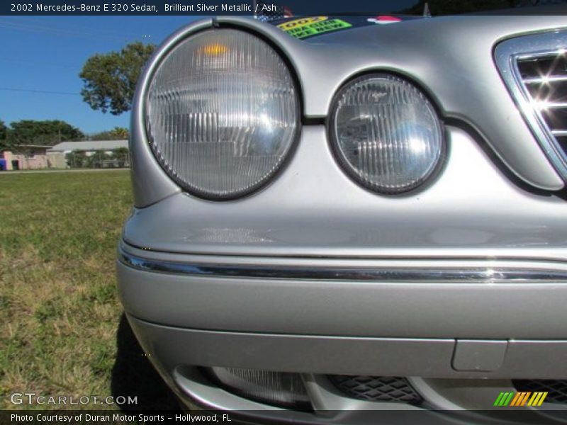 Brilliant Silver Metallic / Ash 2002 Mercedes-Benz E 320 Sedan