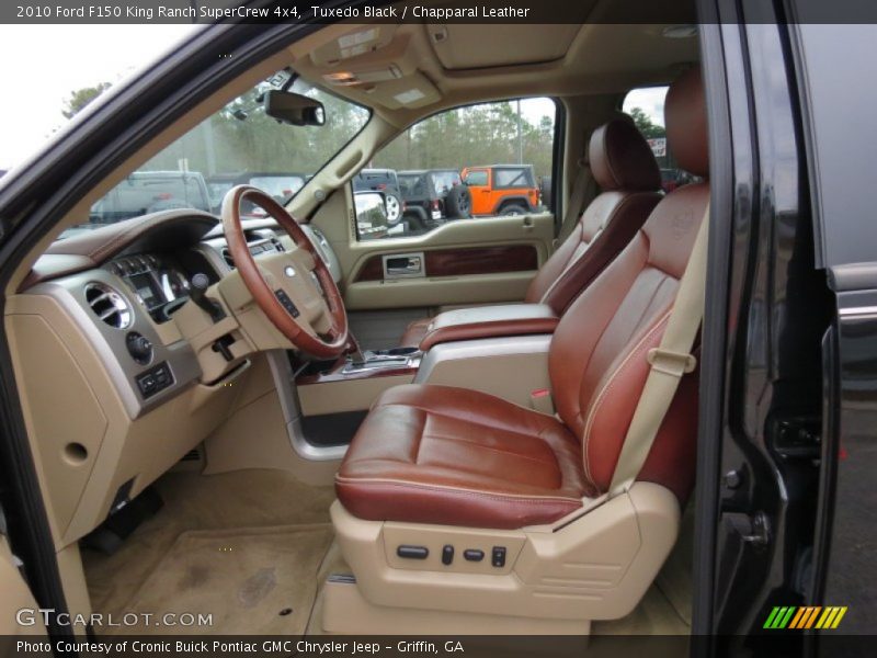  2010 F150 King Ranch SuperCrew 4x4 Chapparal Leather Interior