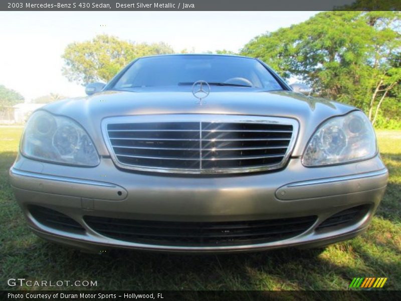 Desert Silver Metallic / Java 2003 Mercedes-Benz S 430 Sedan