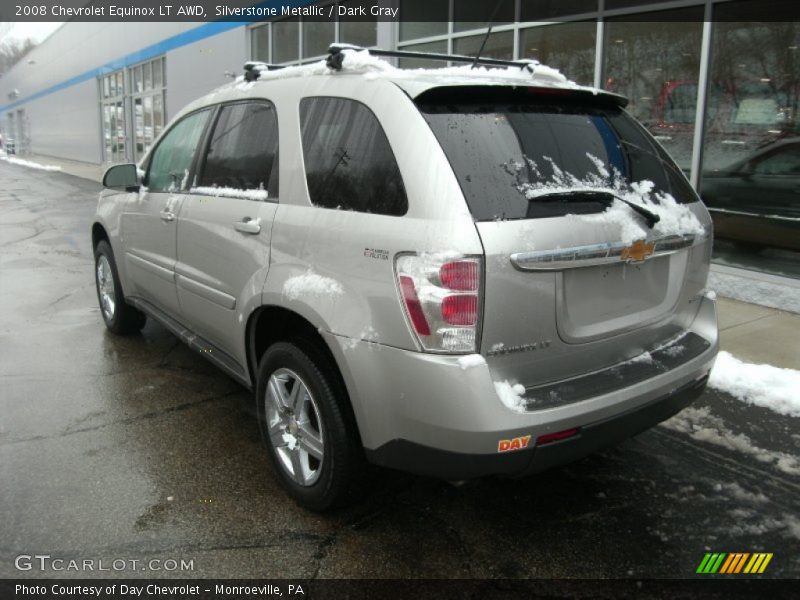 Silverstone Metallic / Dark Gray 2008 Chevrolet Equinox LT AWD