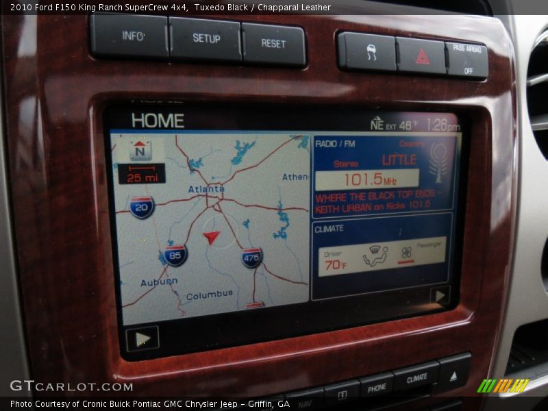 Navigation of 2010 F150 King Ranch SuperCrew 4x4