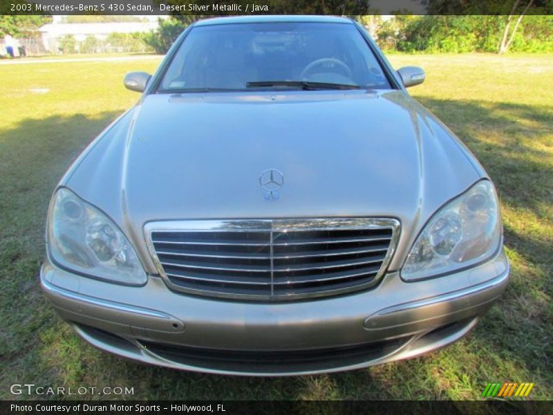 Desert Silver Metallic / Java 2003 Mercedes-Benz S 430 Sedan