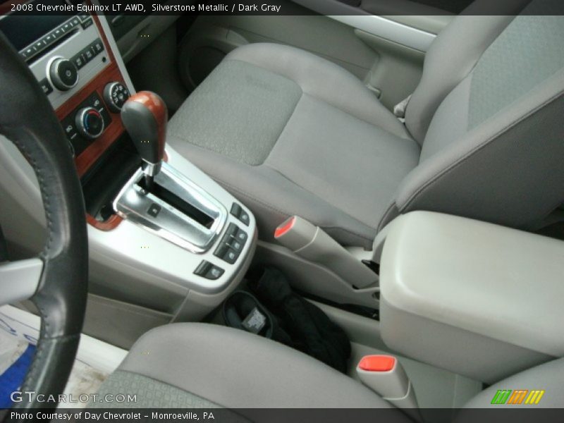 Silverstone Metallic / Dark Gray 2008 Chevrolet Equinox LT AWD