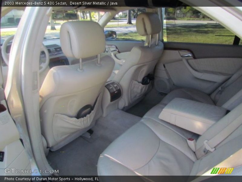 Desert Silver Metallic / Java 2003 Mercedes-Benz S 430 Sedan