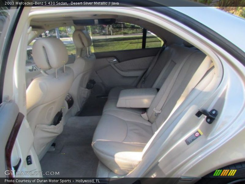 Desert Silver Metallic / Java 2003 Mercedes-Benz S 430 Sedan