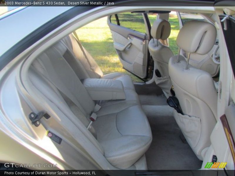 Desert Silver Metallic / Java 2003 Mercedes-Benz S 430 Sedan