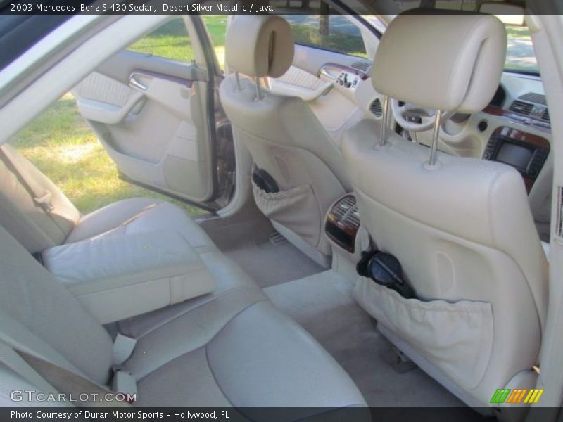 Desert Silver Metallic / Java 2003 Mercedes-Benz S 430 Sedan