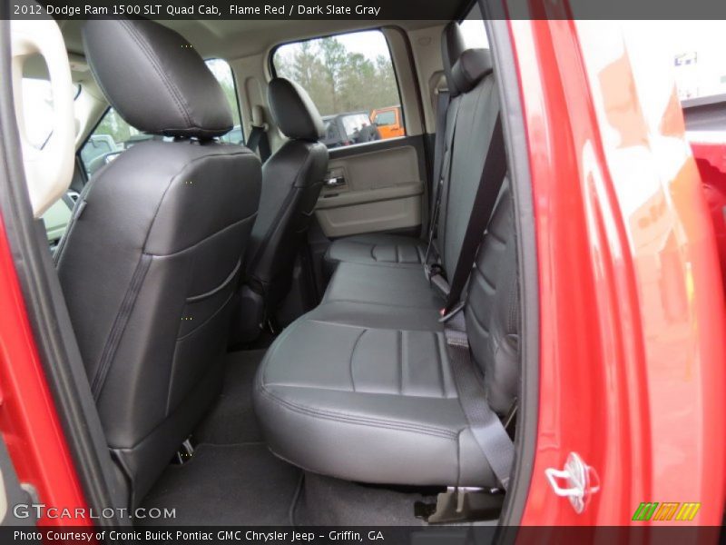 Flame Red / Dark Slate Gray 2012 Dodge Ram 1500 SLT Quad Cab