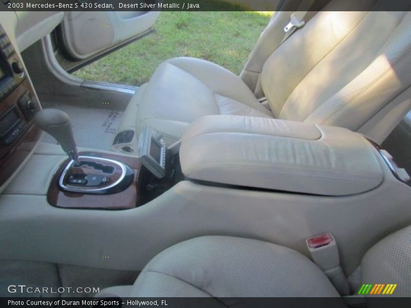 Desert Silver Metallic / Java 2003 Mercedes-Benz S 430 Sedan