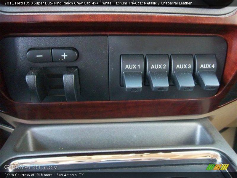 Controls of 2011 F350 Super Duty King Ranch Crew Cab 4x4