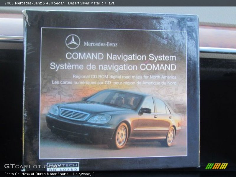 Desert Silver Metallic / Java 2003 Mercedes-Benz S 430 Sedan