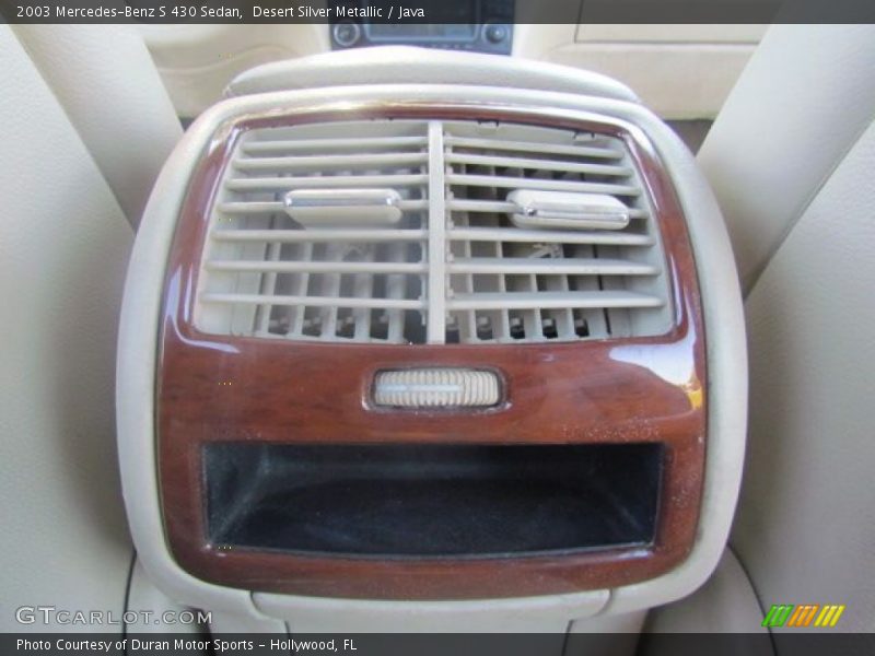 Desert Silver Metallic / Java 2003 Mercedes-Benz S 430 Sedan