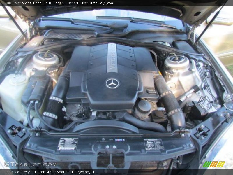 Desert Silver Metallic / Java 2003 Mercedes-Benz S 430 Sedan
