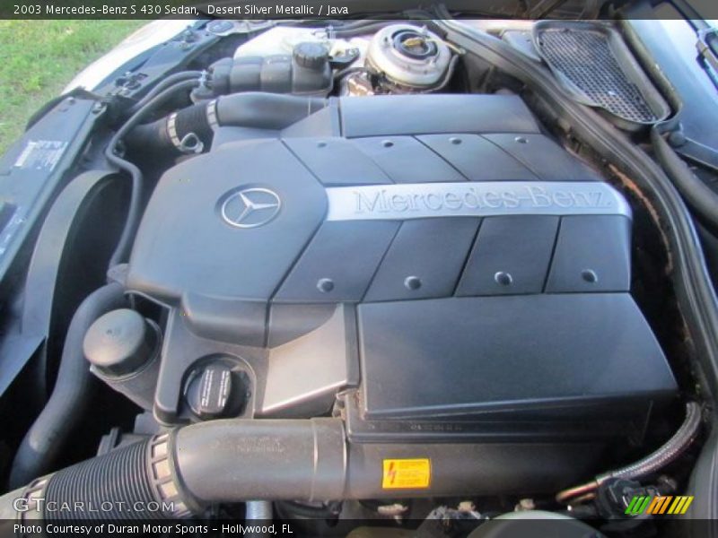 Desert Silver Metallic / Java 2003 Mercedes-Benz S 430 Sedan