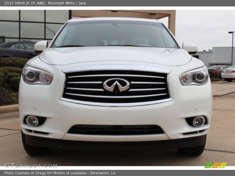 Moonlight White / Java 2013 Infiniti JX 35 AWD