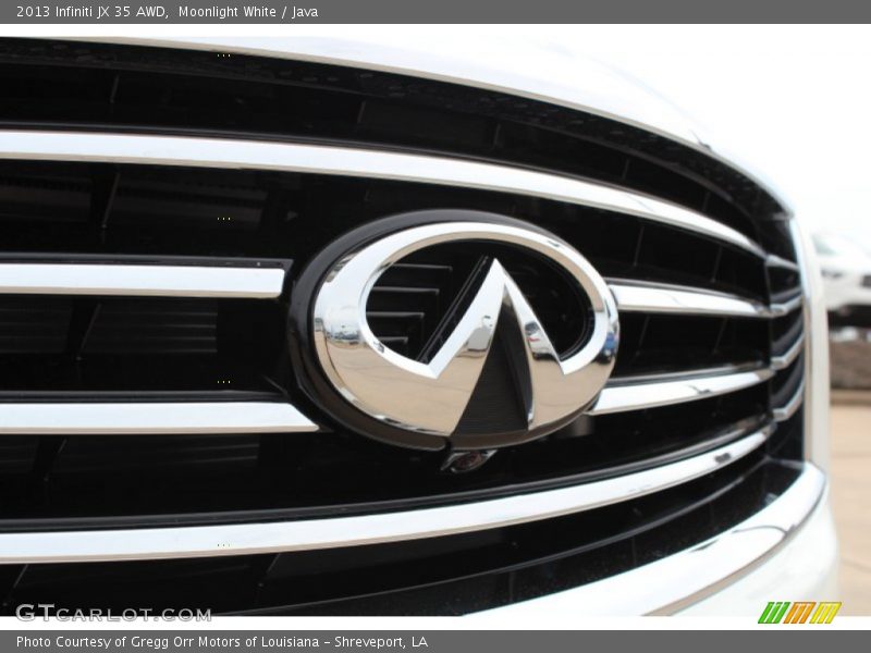 Moonlight White / Java 2013 Infiniti JX 35 AWD