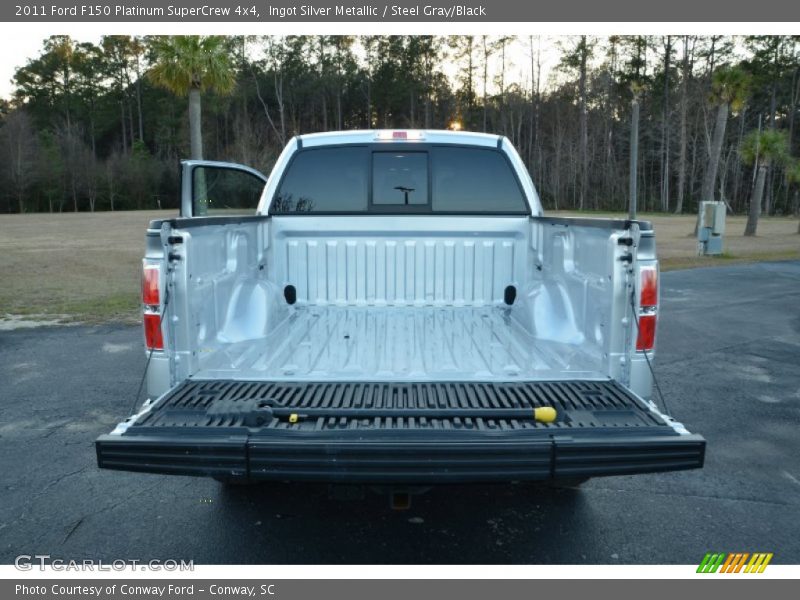 Ingot Silver Metallic / Steel Gray/Black 2011 Ford F150 Platinum SuperCrew 4x4