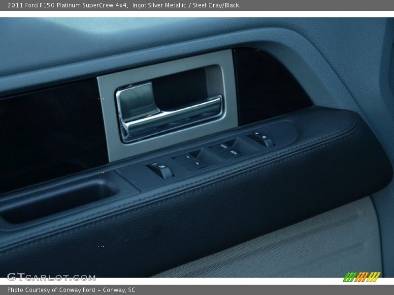 Ingot Silver Metallic / Steel Gray/Black 2011 Ford F150 Platinum SuperCrew 4x4
