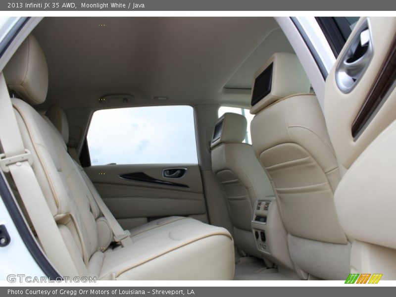 Moonlight White / Java 2013 Infiniti JX 35 AWD