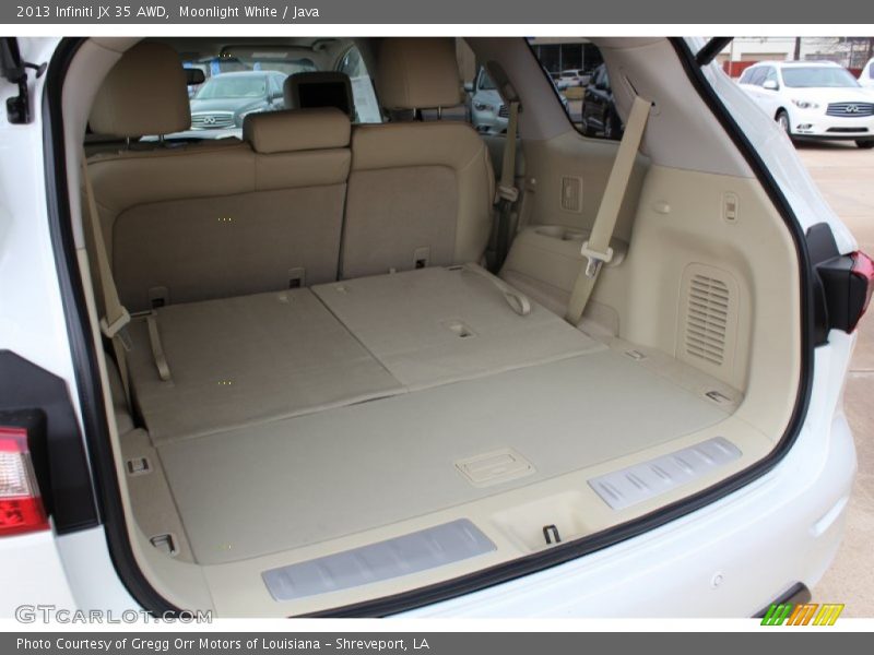 Moonlight White / Java 2013 Infiniti JX 35 AWD